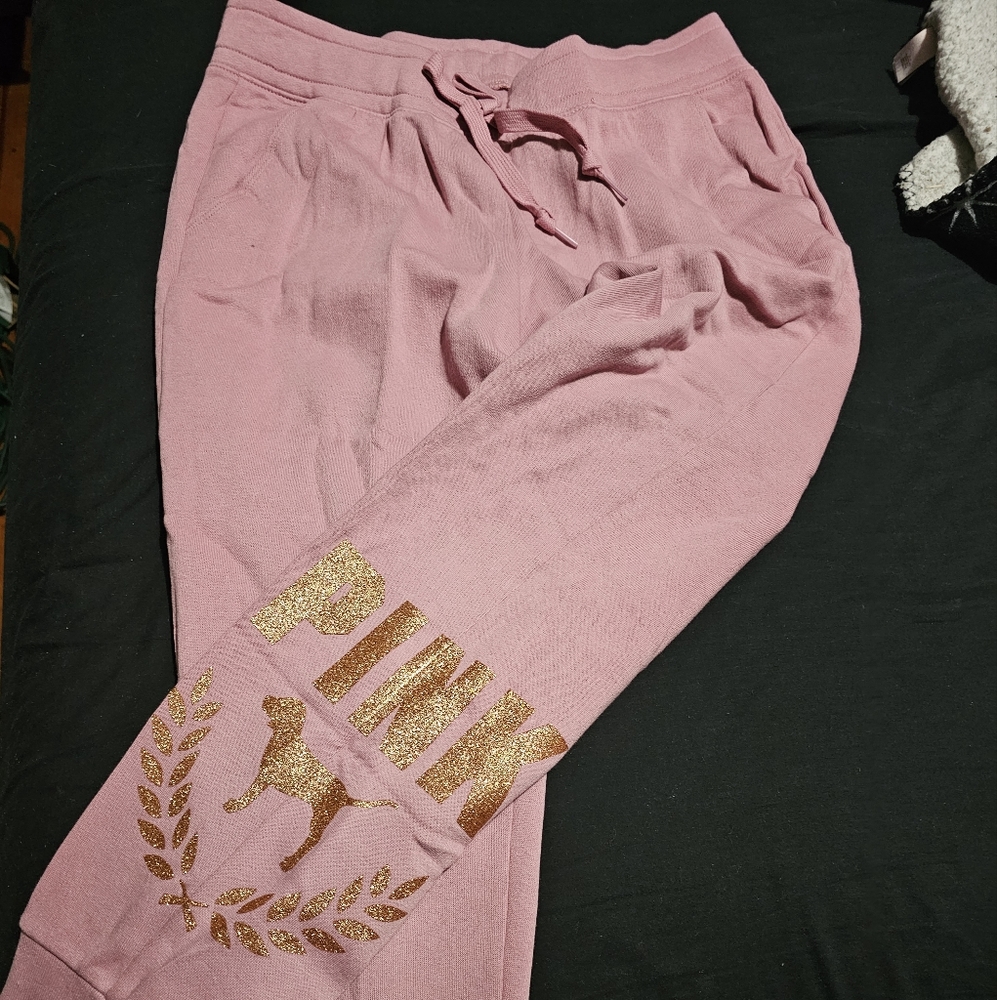 PINK Victoria's Secret Fleece Joggers